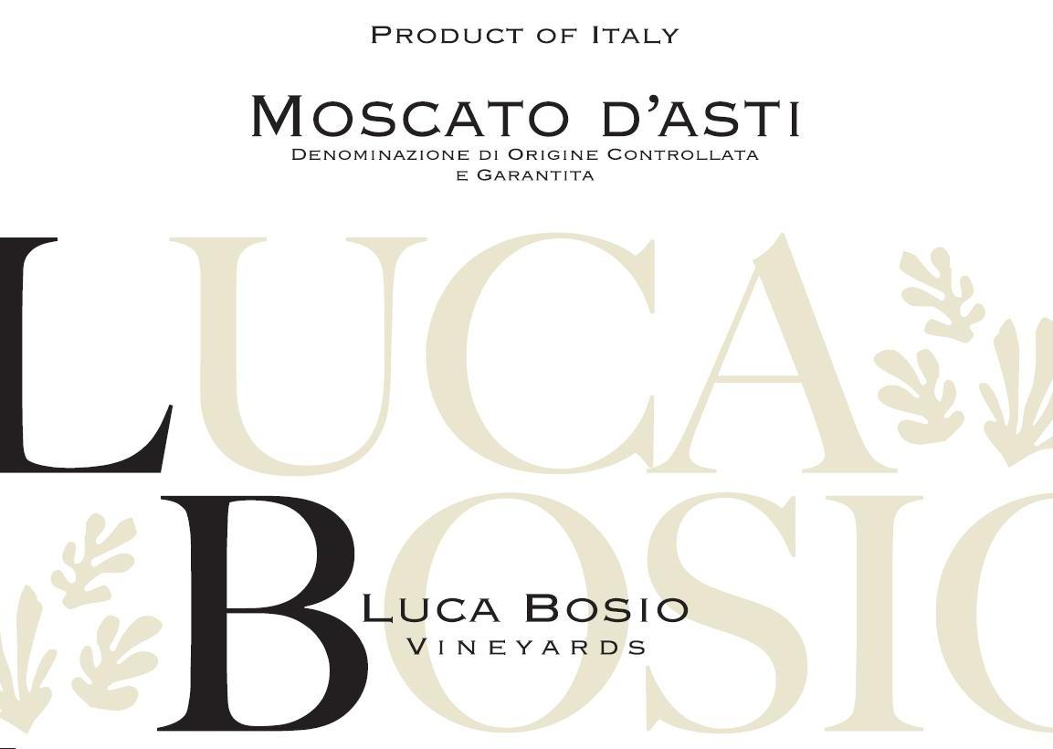 Moscato d'Asti Luca Bosio DOCG - Enoteca Divino