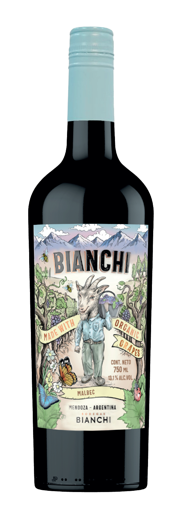 Bianchi Malbec, Made with Organic Grapes - Bottle - Non-Vintage